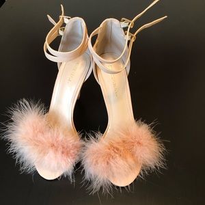 SANDALS Pink high heel